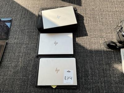 Översiktsbild av HP laptop (3x)