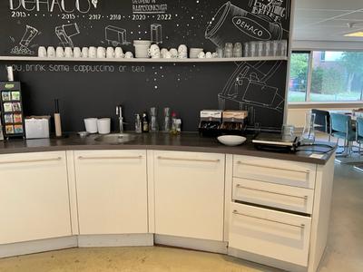 Overzichtsfoto van keukeninventaris