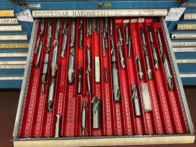 Översiktsbild av Ändfräsar