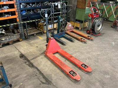 Overview picture of 2017 Jungheinrich 50RTP Hydraulic hand pallettruck with weight system