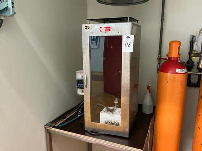 Översiktsbild av Flame control machine