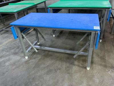 Översiktsbild av stainless steel foodgrade worktable