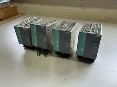 Översiktsbild av Siemens Sitop PSU200M Power supply (4x)