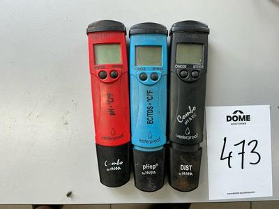 Översiktsbild av PH meter (3x)