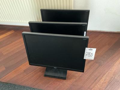 Översiktsbild av Acer Monitor (3x)