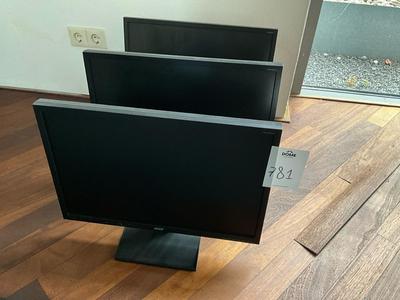 Översiktsbild av Acer Monitor (3x)