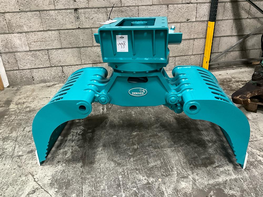 demolition and sorting grab with rotation